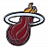 Fan Mat Emblem - NBA Miami Heat Metal - 22227
