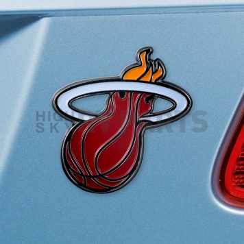 Fan Mat Emblem - NBA Miami Heat Metal - 22227-1