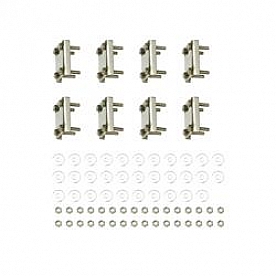Westin Automotive Mounting Kit for Westin 4 Inch Oval/ Premier 6 Inch Oval Tube Nerf Bars - 22-1015