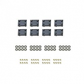 Westin Automotive Mounting Kit for Westin 4 Inch Oval/ Premier 6 Inch Oval Tube Nerf Bars - 22-1075