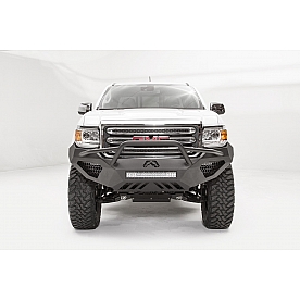 Fab Fours Bumper Vengeance 1-Piece Design Steel Black - GC15D34521