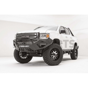 Fab Fours Bumper Vengeance 1-Piece Design Steel Black - GC15D34521-1