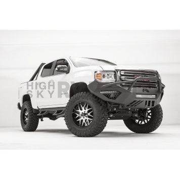 Fab Fours Bumper Vengeance 1-Piece Design Steel Black - GC15D34521-2