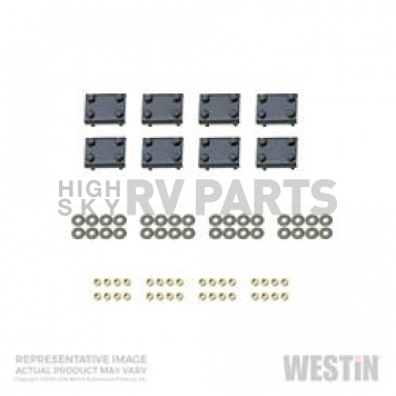 Westin Automotive Mounting Kit for Westin 4 Inch Oval/ Premier 6 Inch Oval Tube Nerf Bars - 22-1415