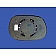 K-Source Exterior Mirror Glass Oval Power/ Manual Single - 88016