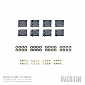 Westin Automotive Mounting Kit for Westin 4 Inch Oval/ Premier 6 Inch Oval Tube Nerf Bars - 22-1975