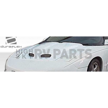 Extreme Dimensions Hood - Primered Fiberglass Black - 103063-2