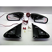 Street Scene Exterior Mirror Manual Oval Set Of 2 - 95015710