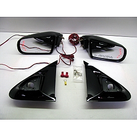 Street Scene Exterior Mirror Manual Oval Set Of 2 - 95015710
