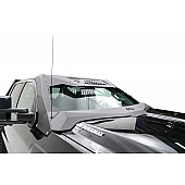 Fab Fours Windshield Frame Cover - Steel Black - VC30501