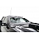 Fab Fours Windshield Frame Cover - Steel Black - VC30501