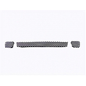 Street Scene Bumper Grille Insert Mesh Chrome Plated Silver Steel - 95078134
