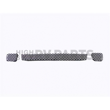 Street Scene Bumper Grille Insert Mesh Chrome Plated Silver Steel - 95078134