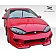 DuraFlex Bumper Cover Plain  Vader Fiberglass - 102132