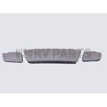 Street Scene Bumper Grille Insert  Chrome Plated Silver Aluminum - 95078337