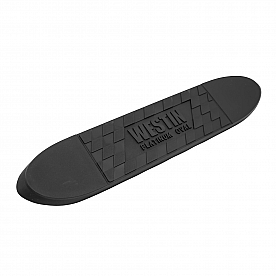Westin Automotive Nerf Bar Pad Black Molded Polymer Single - 24-50020