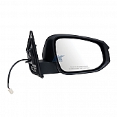 K-Source Exterior Mirror Electric OEM Black Single - 70169T