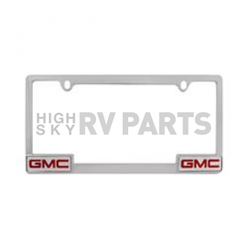 Pilot Automotive License Plate Frame - Silver Die Cast Zinc - WL041-C