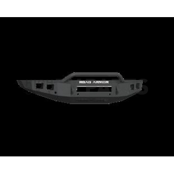 Road Armor Bumper Stealth 1-Piece Design Steel Black - 6191F4BNW