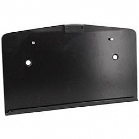 Warrior Products License Plate Bracket - Steel Black - 1562