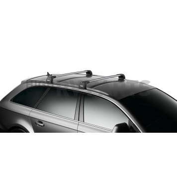 Thule Roof Rack Cross Bar AeroBlade Edge Silver Single - 7604-2