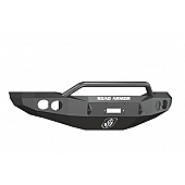 Road Armor Bumper Stealth Pre-Runner 1-Piece Design Steel Black - 44074B