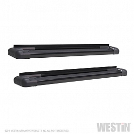 Westin Automotive Running Board Black Textured Aluminum Stationary - 27-64755