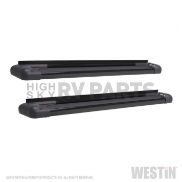 Westin Automotive Running Board Black Textured Aluminum Stationary - 27-64755