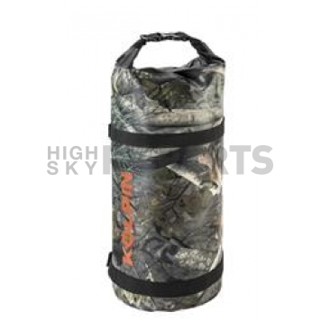 Kolpin Gear Bag Fabric Pursuit Woodland Camo Heavy Duty Roll Top With Buckles - 91206