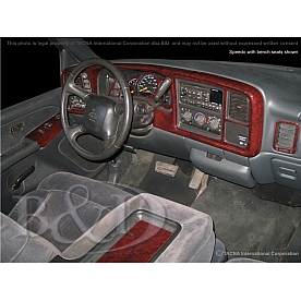 B & I Fender Dash Panel Trim 3D011A2DRW
