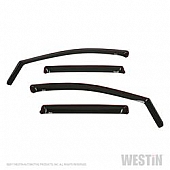 Westin Automotive Rainguard - Smoke Gloss Acrylic Set Of 4 - 72-37415