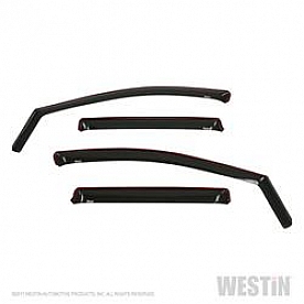 Westin Automotive Rainguard - Smoke Gloss Acrylic Set Of 4 - 72-37415