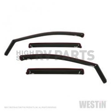 Westin Automotive Rainguard - Smoke Gloss Acrylic Set Of 4 - 72-37415