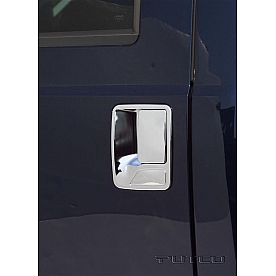 Putco Exterior Door Handle Cover - Silver ABS Plastic Chrome Plated - 401214