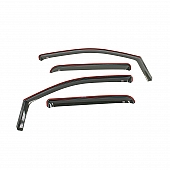Westin Automotive Rainguard - Smoke Gloss Acrylic Set Of 4 - 72-39423