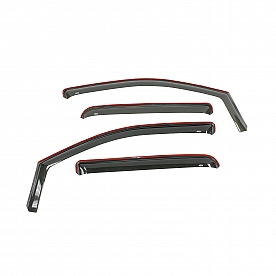 Westin Automotive Rainguard - Smoke Gloss Acrylic Set Of 4 - 72-39423