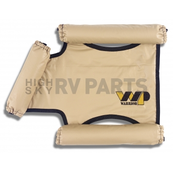 Warrior Products Door Panel Insert - Vinyl Tan For Tubular Door - 90791-1