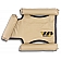 Warrior Products Door Panel Insert - Vinyl Tan For Tubular Door - 90791