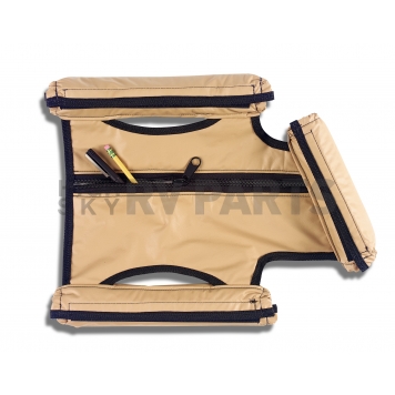 Warrior Products Door Panel Insert - Vinyl Tan For Tubular Door - 90791-2
