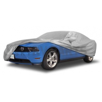 Covercraft Car Cover Convertible/ Hatchback/ Fastback Sedan Silver Woven Fabric - C17061RS