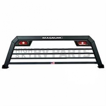 Magnum Truck Racks Headache Rack Louvered Aluminum Black Matte Powder Coated - 38802331SP