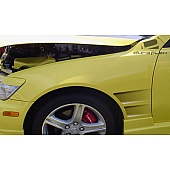 Extreme Dimensions Fender - Fiberglass Black Primered Set Of 2 - 104200