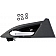 Help! By Dorman Interior Door Handle - Plastic Black Housing With Silver Lever Single - 82523