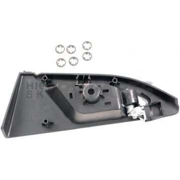 Help! By Dorman Interior Door Handle - Plastic Black Housing With Silver Lever Single - 82523-1