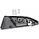Help! By Dorman Interior Door Handle - Plastic Black Housing With Silver Lever Single - 82523