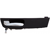Help! By Dorman Interior Door Handle - Black Housing With Silver Lever Single - 81848