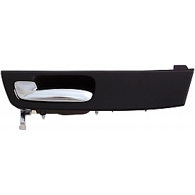 Help! By Dorman Interior Door Handle - Black Housing With Silver Lever Single - 81848