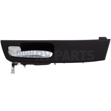 Help! By Dorman Interior Door Handle - Black Housing With Silver Lever Single - 81848