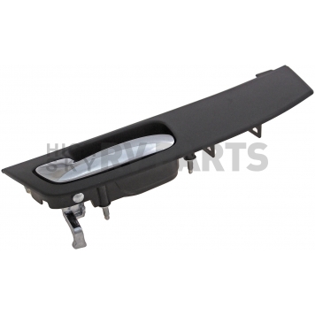 Help! By Dorman Interior Door Handle - Black Housing With Silver Lever Single - 81848-2