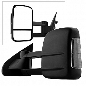 Xtune Exterior Towing Mirror Electric Rectangular Single - 9935435